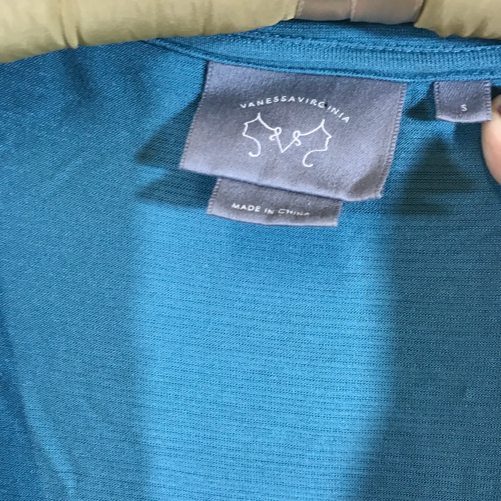 Vanessa Virginia gathered grace ruched ruffle top - Picture 4 of 8